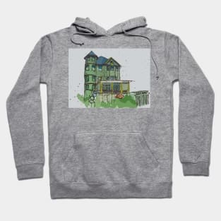 Green house from Mackinac Island Hoodie